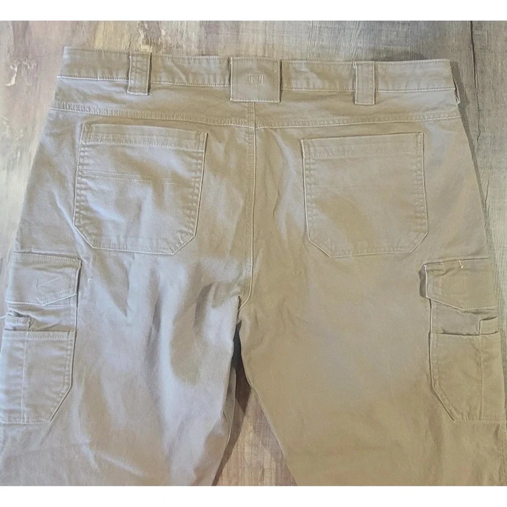 Noble Outfitters Men 42x32 Hammer Drill Canvas Cargo  Heavy Duty Full Flex Pants